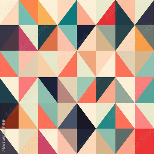 Seamless abstract geometric patterns