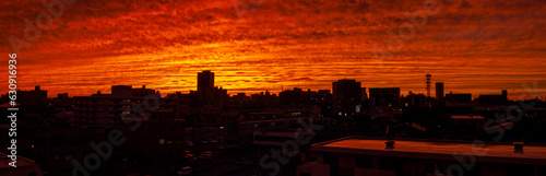 都市夕景