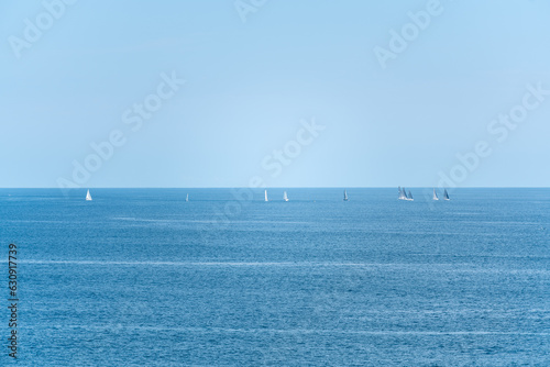 regatta competitions on the open sea - acapulco mexico