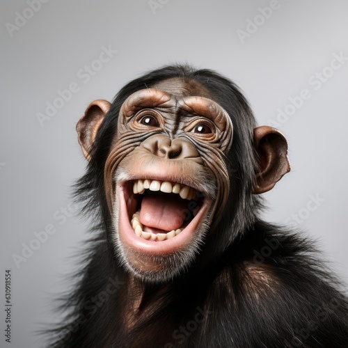Smiling chimp © Diatomic
