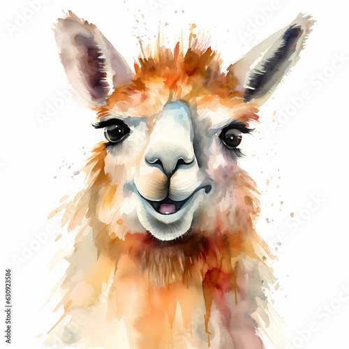 Llama Illustration Design