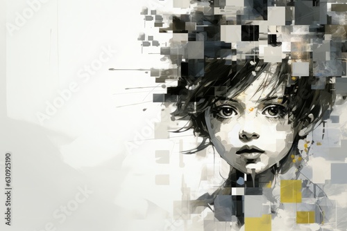 男の子のイラスト,Generative AI AI画像