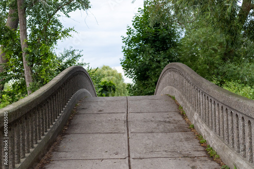 An empty small bridge 