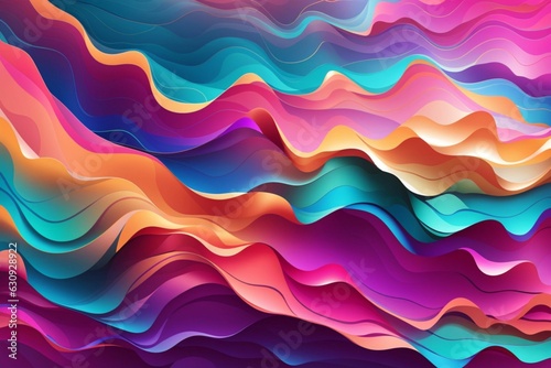 abstract background with a beautiful blend of colors, Created using Ai generative
