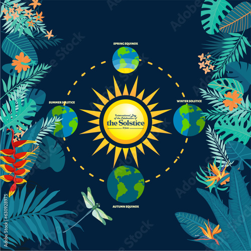 International Day of the Celebration of the Solstice, held on 21 June.