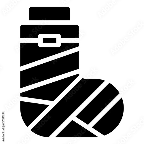 leg plaster icon