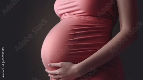 pregnant woman, pregnant belly, pregnancy, pregnant lady, motherhood, Generative ai