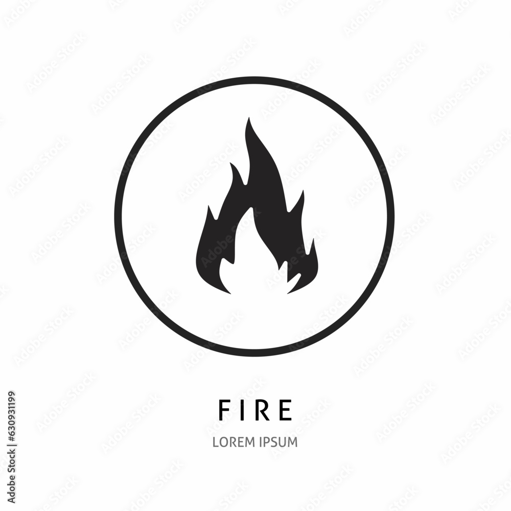 Logo vector design for business. Fire logos. Logo vector design for business. Fire logos.