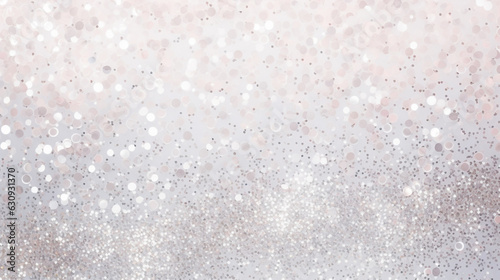 winter christmas background with sparkles. Generative Ai. 