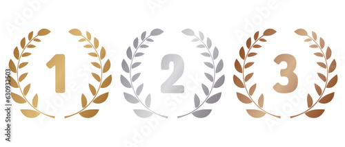 月桂樹のシンプルなランキングフレーム