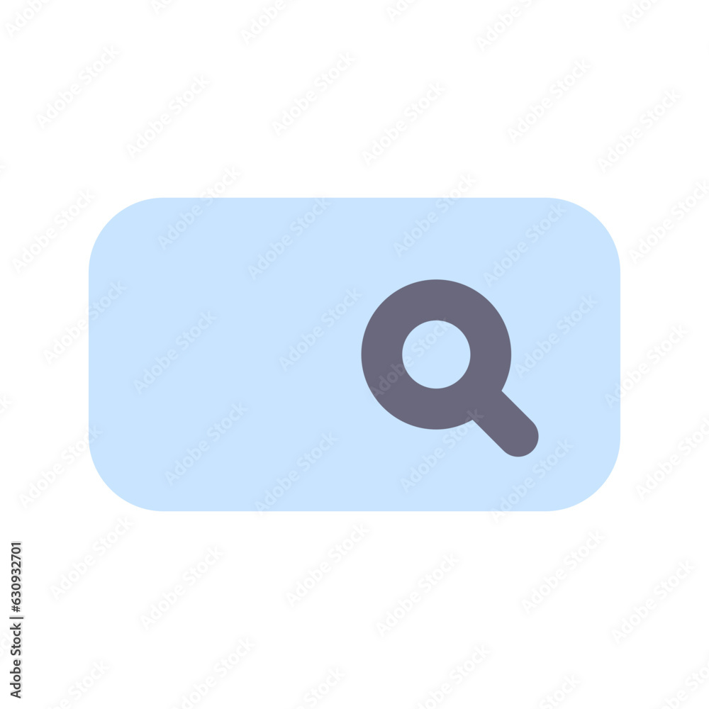 search bar flat line icon search bar flat line icon