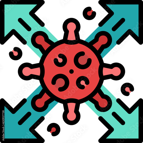 pandemic filled outline icon