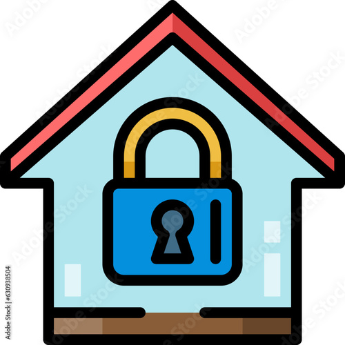 security filled outline icon
