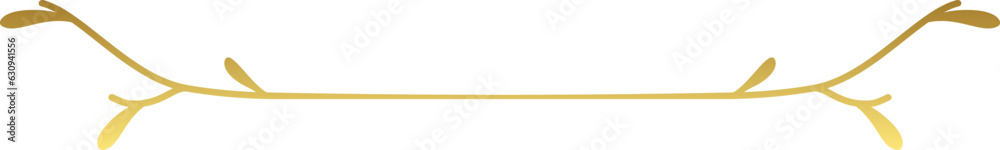 Abstract luxury gold flower vector element Abstract luxury gold flower vector element