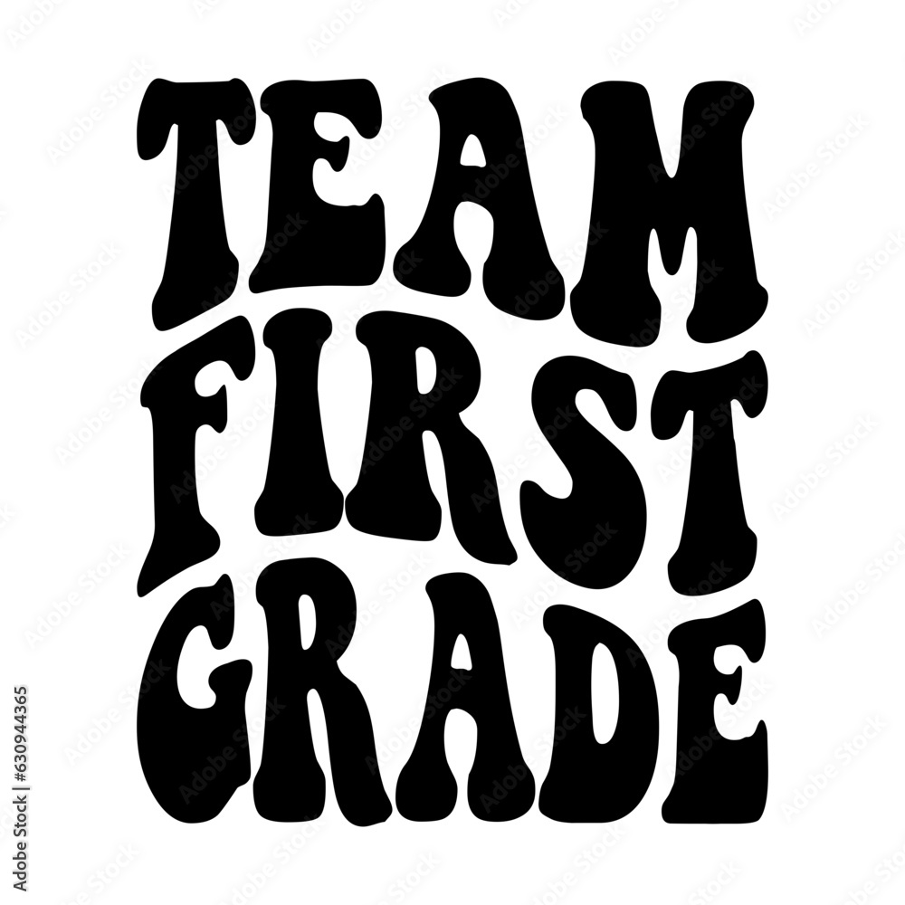 Team First Grade Svg