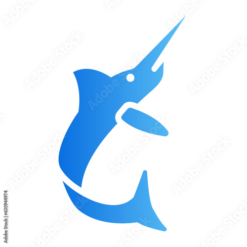 swordfish gradient icon