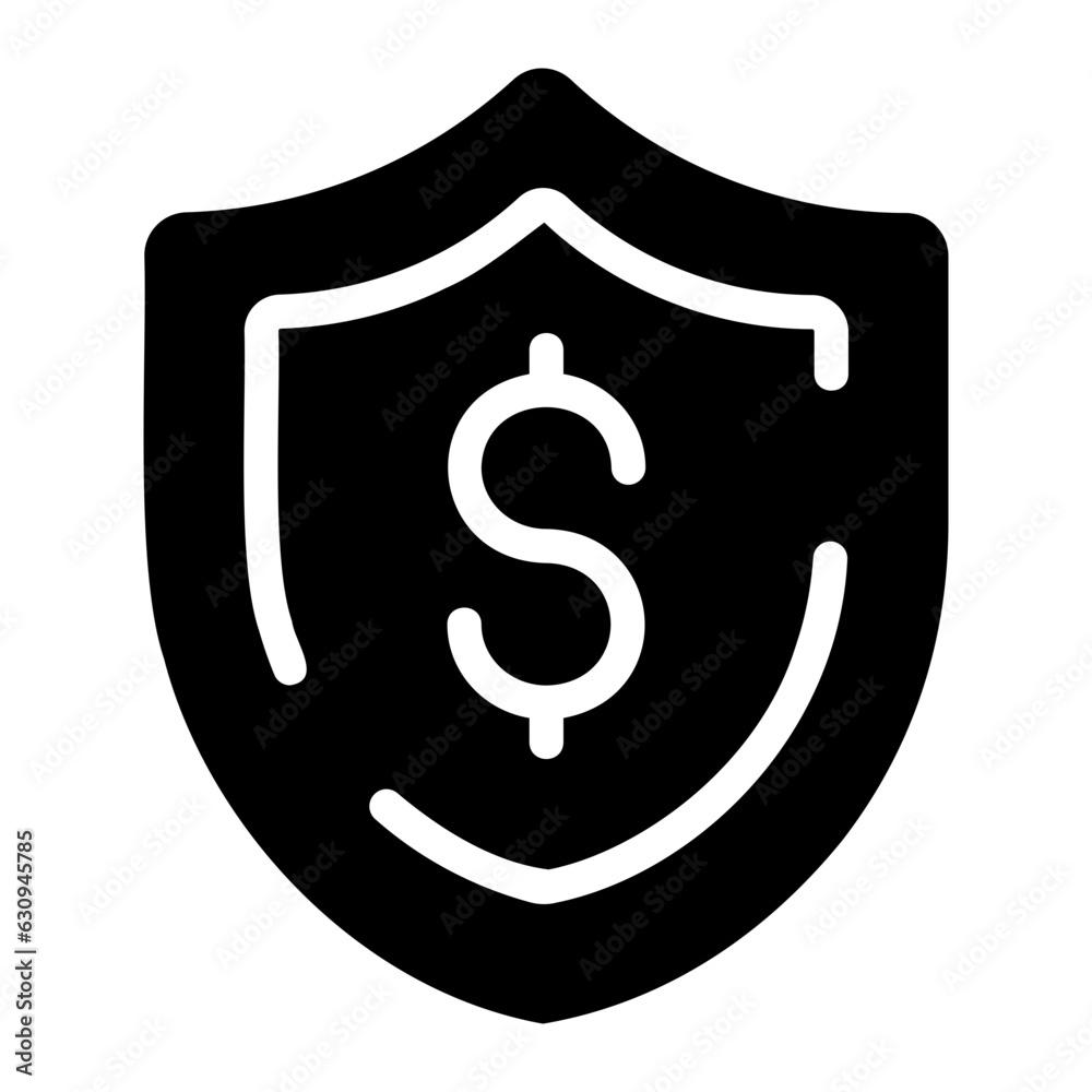 shield glyph icon shield glyph icon