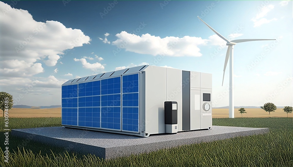 Obraz premium Green energy concept.