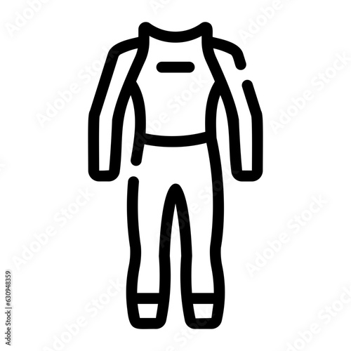 wetsuit Line Icon
