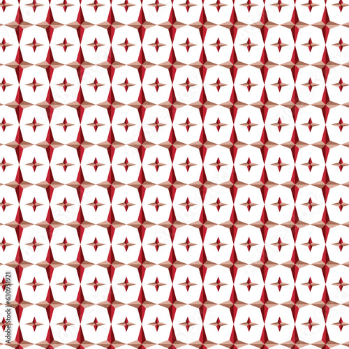 The pattern of stars in brown and burgundy color. Make with in seamless background, repeat and pretty in design style. It can be on paper, clothes, bag, fabric on celebration products.