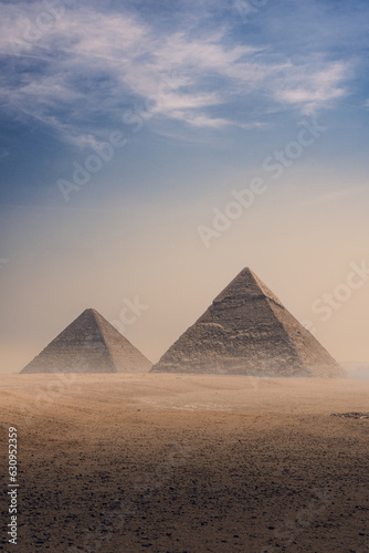 Obraz na płótnie Great Pyramids of Giza, Cairo, Egypt