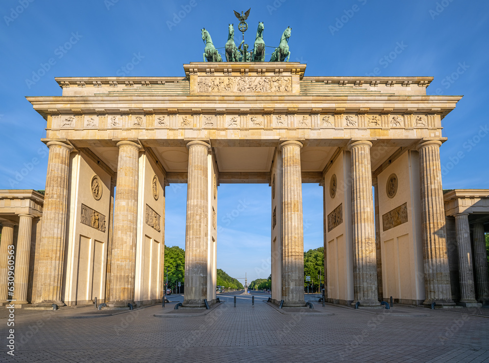 High resolution image of the famous Brandenburger Tor in Berlin, Germany