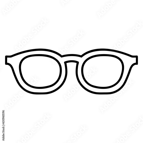 Glasses optical icon symbol image vector. Illustration of sunglasses protection eyesight graphic design image