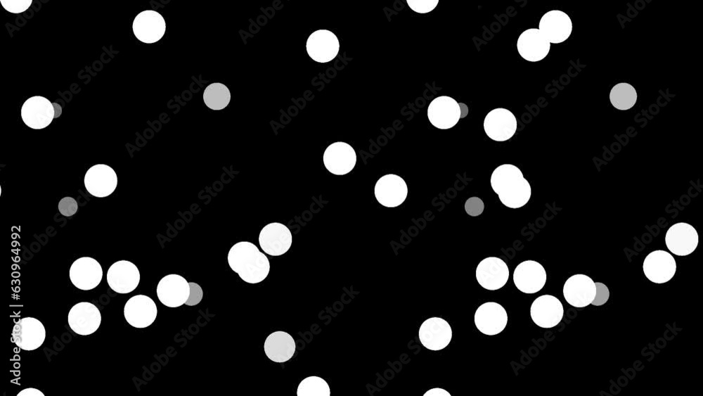 Animation of white balls falling at black background, dropping of balls, 4K, HD animation, white balls falling from top, seamless looping, white lights background, falling balls Animation of white balls falling at black background, dropping of balls, 4K, HD animation, white balls falling from top, seamless looping, white lights background, falling balls