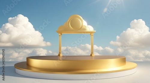 podium for product display