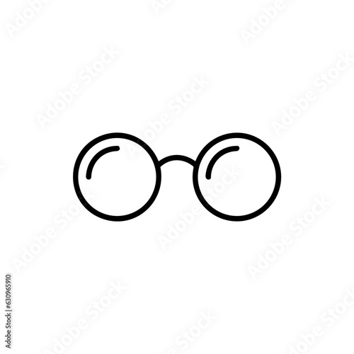 Glasses optical icon symbol image vector. Illustration of sunglasses protection eyesight graphic design image