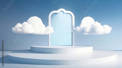 podium for product display