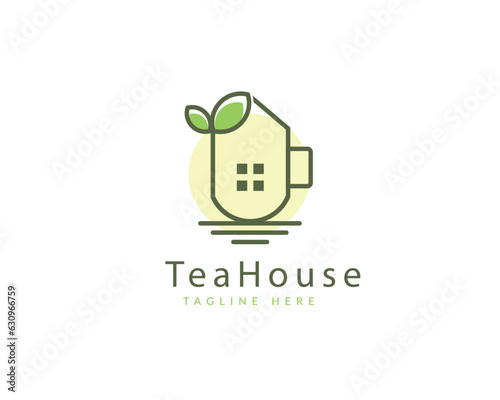 Tea House Logo Design for Brand