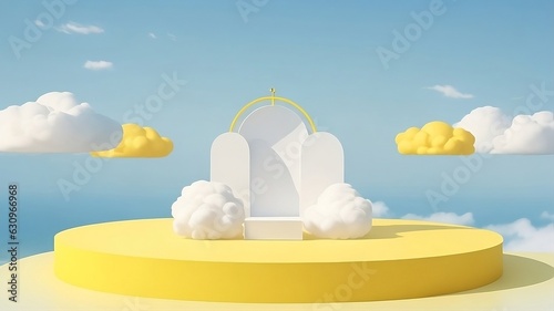 podium for product display