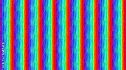 Abstract Pattern of Vertical Stripes in Red, Blue, Green, and Orange © @uniturehd