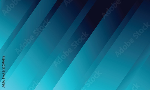 Diagonal line background template with dark blue and turquoise gradations. eps 10 vector.