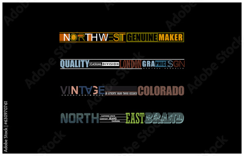 Style design Vector typography for print, perfect for t-shirts design, clothing, hoodies, etc.