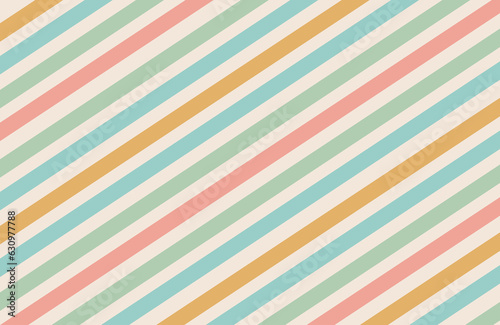 Seamless geometric pattern with soft color background triangles boho style 