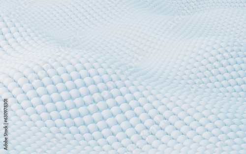 Fototapeta Naklejka Na Ścianę i Meble -  White braided fabric background, 3d rendering.