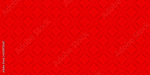red thai pattern background so beautiful