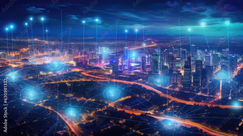 5G provides reliable and low-latency connections for a massive number of IoT devices, enabling seamless communication