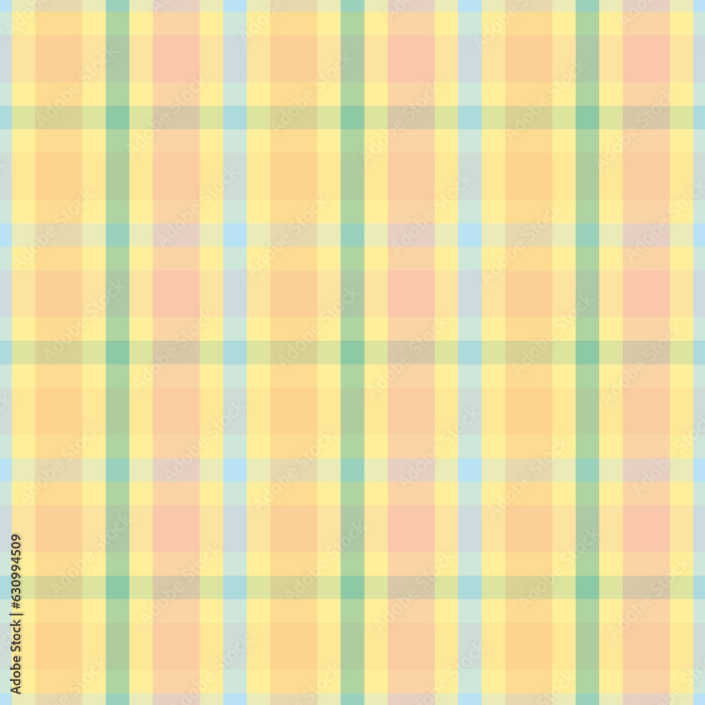 Seamless print checkered summer pattern in pastel colors for textiles Seamless print checkered summer pattern in pastel colors for textiles