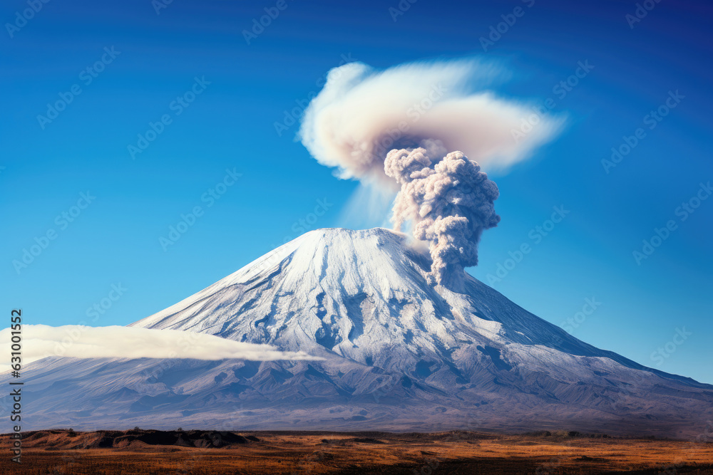 Eruption of Volcanic Kilimanjaro