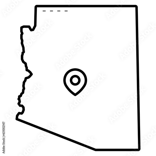Arizona map
