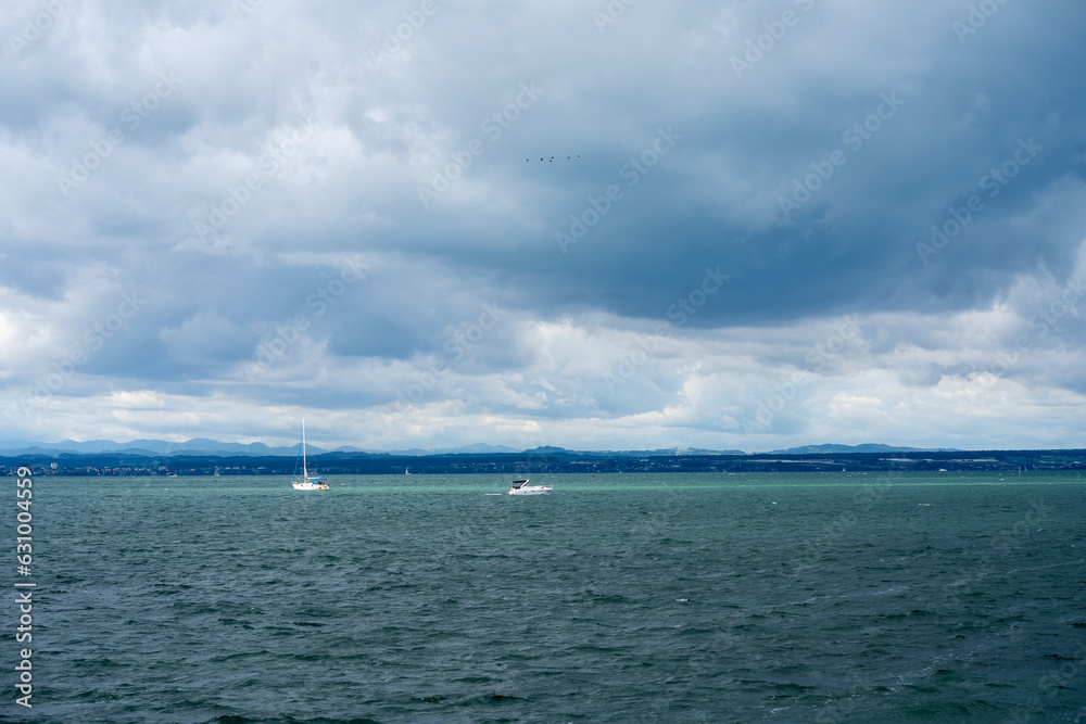 Fototapeta premium sailboat on the sea