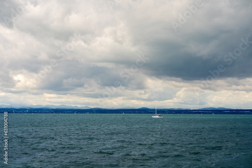 Wallpaper Mural sailing boat on the lake Bodensee Torontodigital.ca