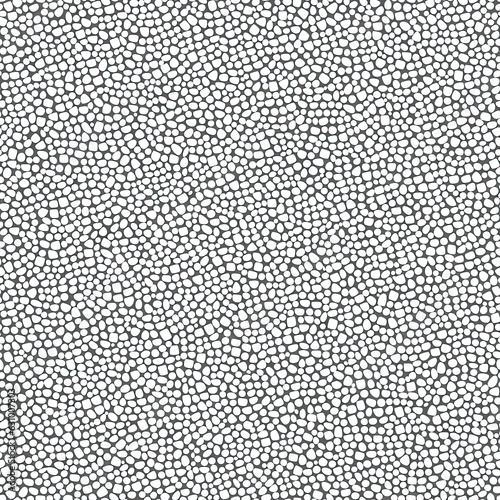 Seamless black and white pattern. AI generated