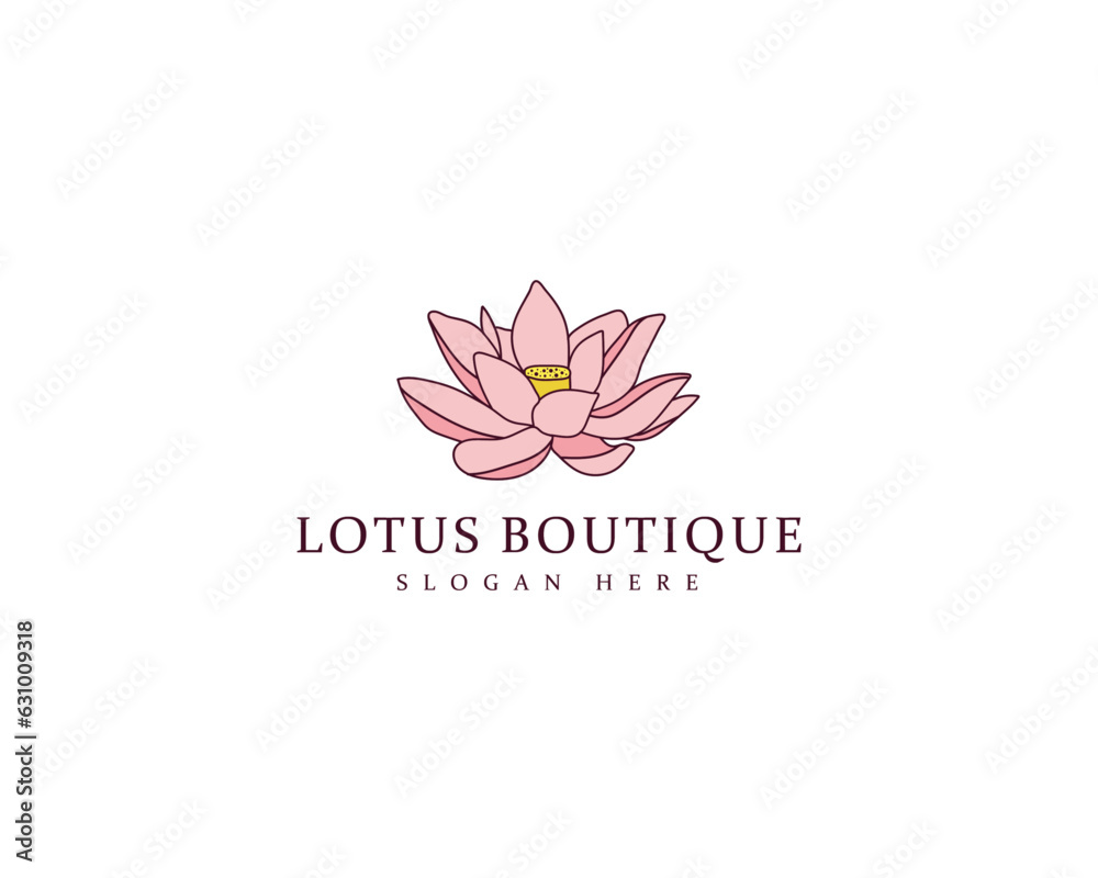 Lotus Boutique Logo Lotus Boutique Logo