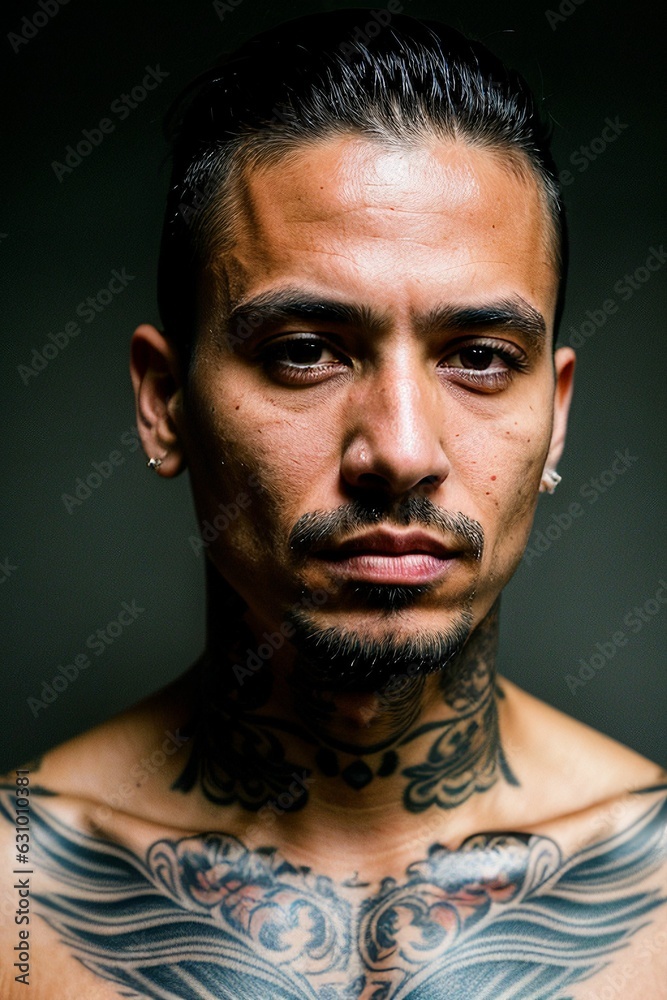 portrait of a cartel member