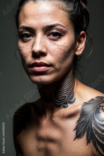 portrait of a female cartel member photo