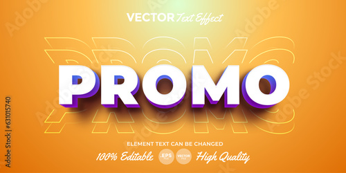 Promo Text Effect